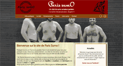 Desktop Screenshot of paris-sumo.fr